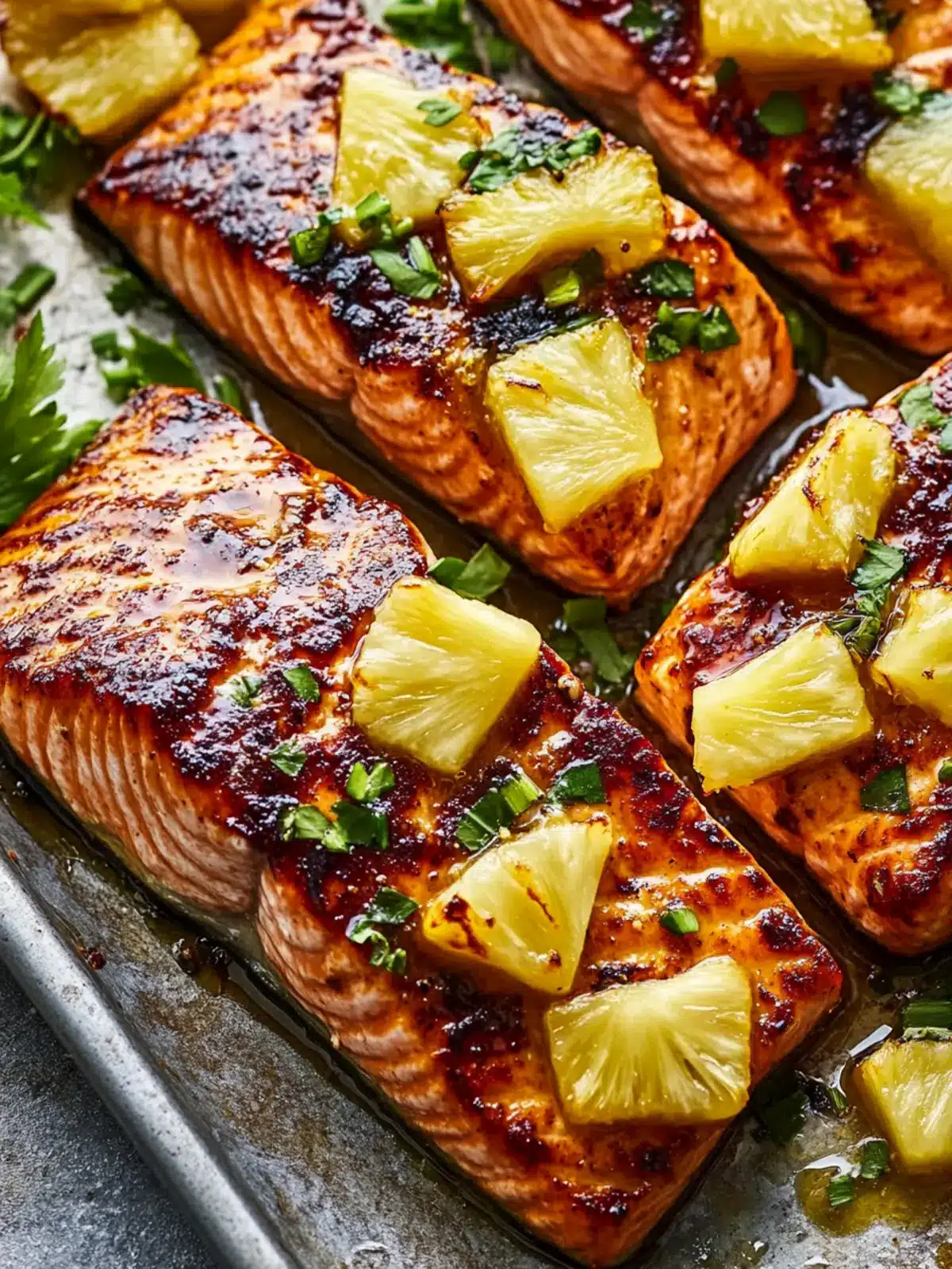 Baked Pineapple Salmon: A Sweet and Savory Delight at Home 5 Baked Pineapple Salmon