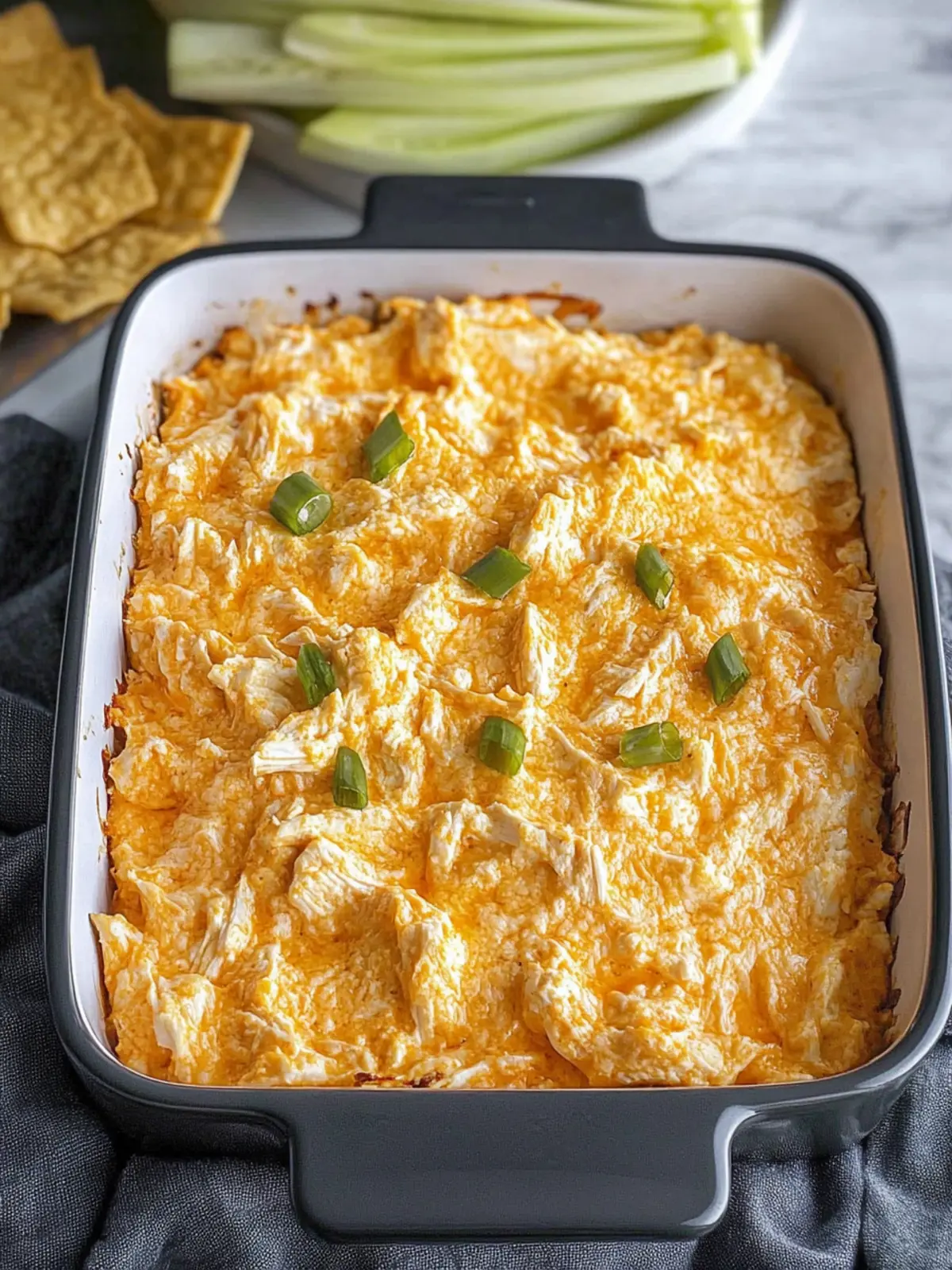 Buffalo Chicken Dip Oven