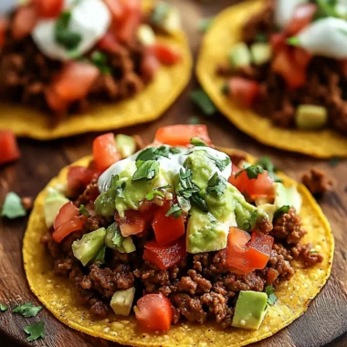 Savory Ground Beef Tostadas That Elevate Taco Night 9 Ground Beef Tostadas