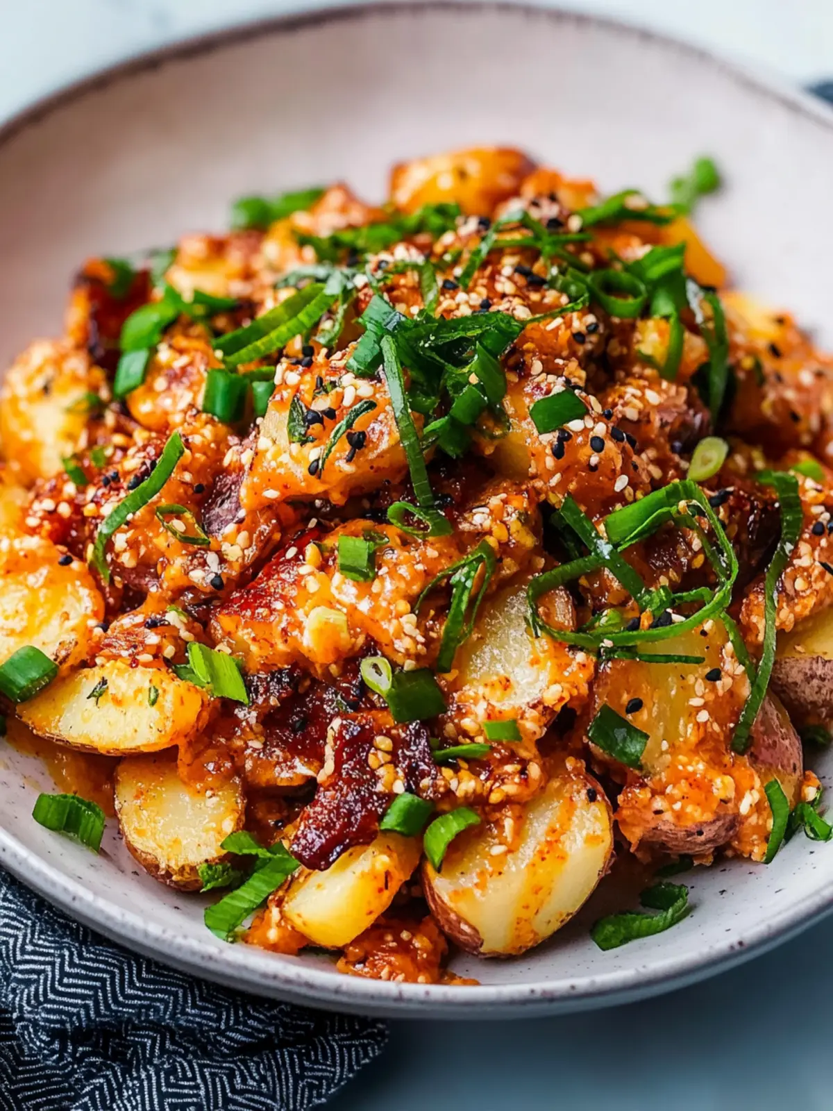 Crispy Gochujang Potato Salad: A Flavorful Twist on Classic 5 Crispy Gochujang Potato Salad
