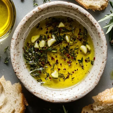 Garlic Olive Oil Dip