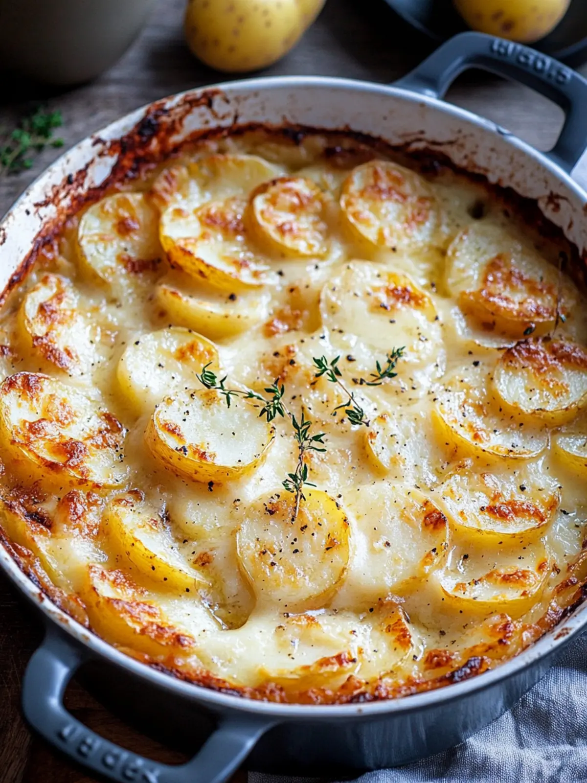 Irresistible Potatoes Gratin: Comfort Food at Its Finest 3 Potatoes Gratin