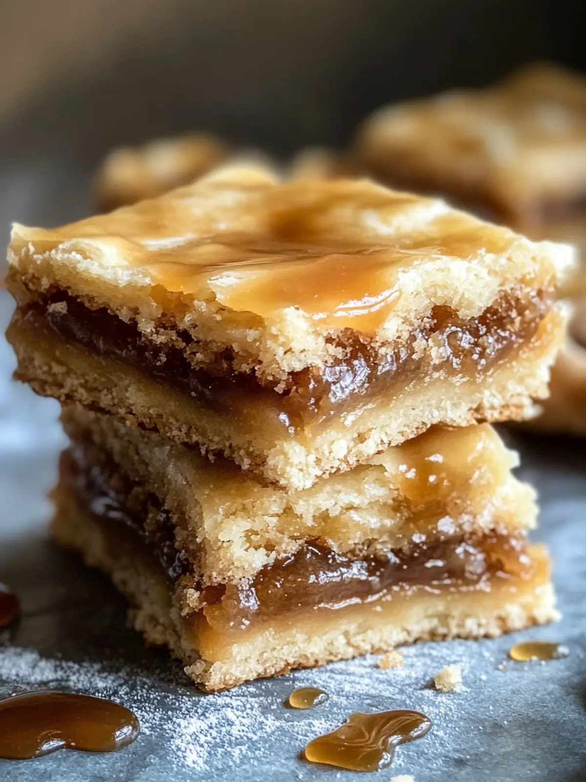 Decadent Salted Caramel Brown Sugar Cinnamon Sourdough Bars 5 Salted Caramel Brown Sugar Cinnamon Sourdough Pop Tart Bars